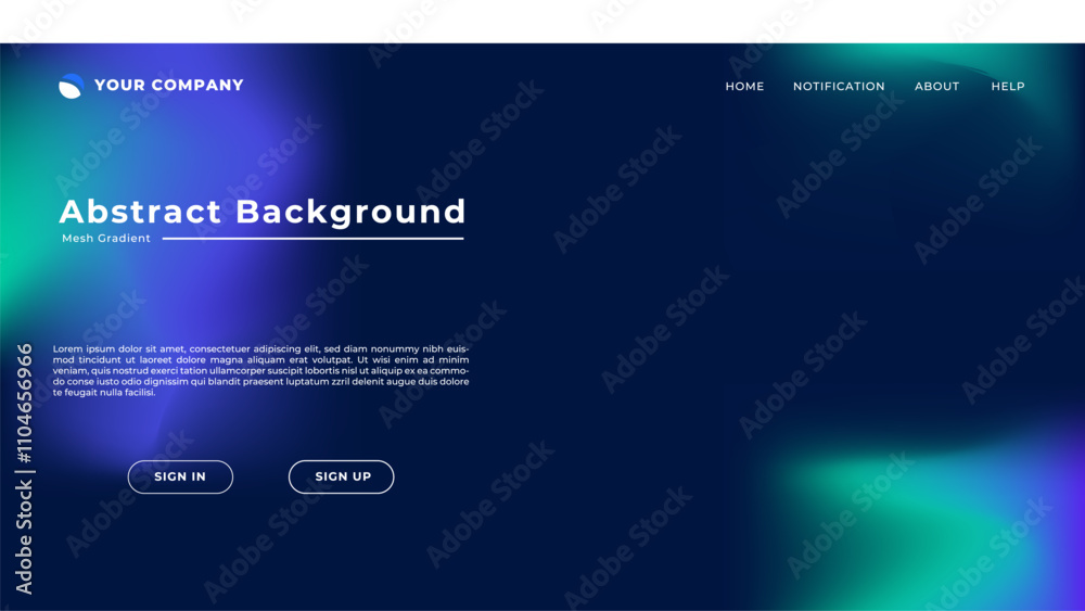 Mesh gradient abstract background for your landing page design. Minimal background for website designs Mesh gradient abstract background for your landing page design. Minimal background for website designs