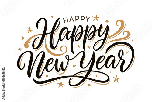 Elegant hand-lettered 