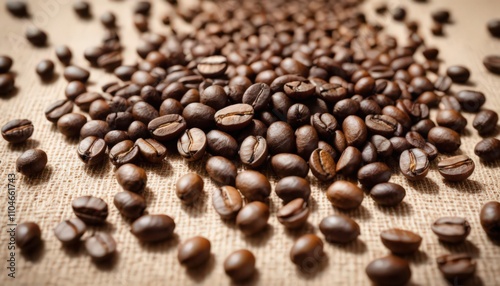 Premium Fermented Coffee Beans Composition