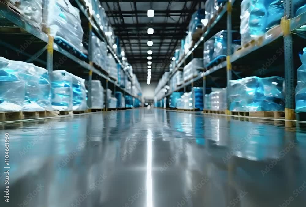 Efficient healthcare supply chain ensures timely delivery of supplies.
