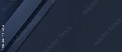 Wallpaper Mural A smooth dark blue background with a faint light gradient radiating from the bottom left corner, evoking calmness and simplicity, free of text or other elements for a versatile design base. Torontodigital.ca