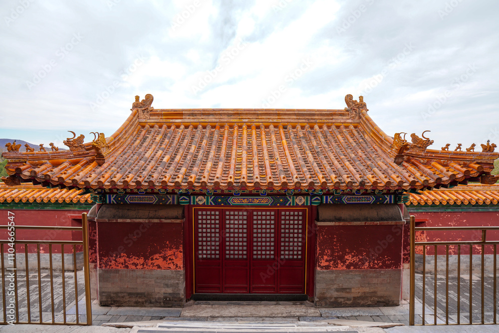 Tibetan architecture in the Four Great Regions of Summer Palace in Beijing. Tibetan architecture in the Four Great Regions of Summer Palace in Beijing.