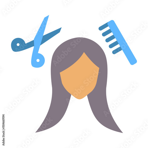 Hair Styling Icon