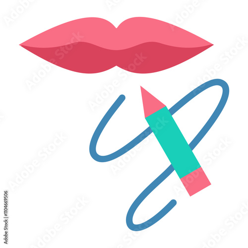 Lip Liner Icon photo