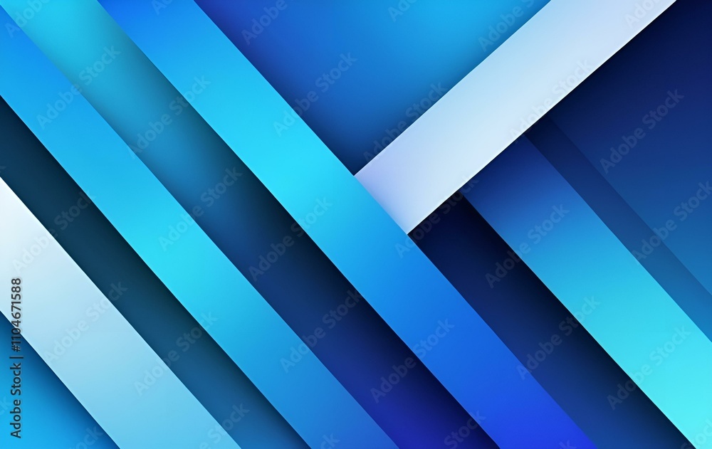 Obraz premium Blue square background image, texture, gradation, banner