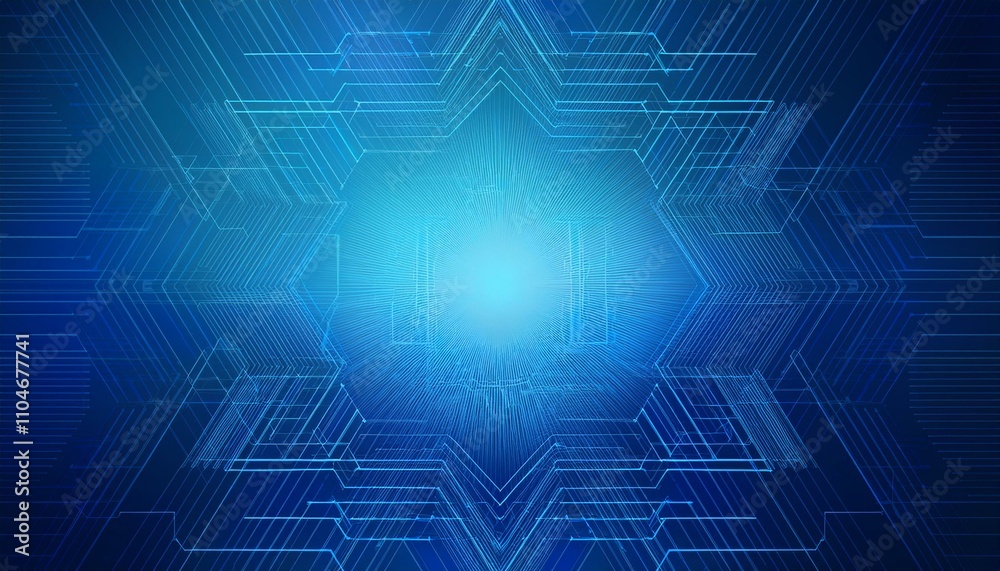 blue geometric shape abstract technology background blue geometric shape abstract technology background