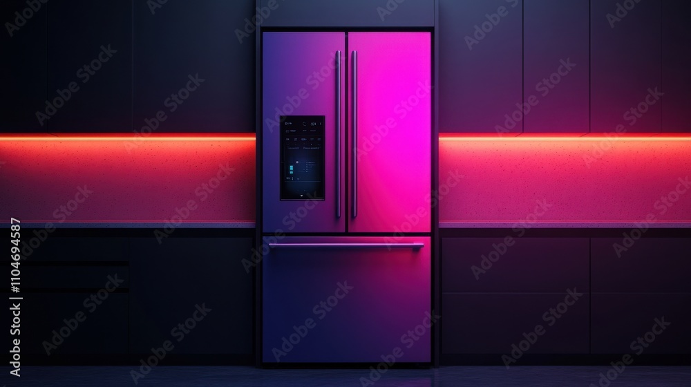 Futuristic Smart Fridge Concept for Modern Kitchens Futuristic Smart Fridge Concept for Modern Kitchens