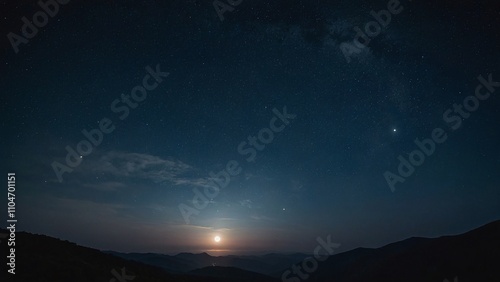 sky with stars