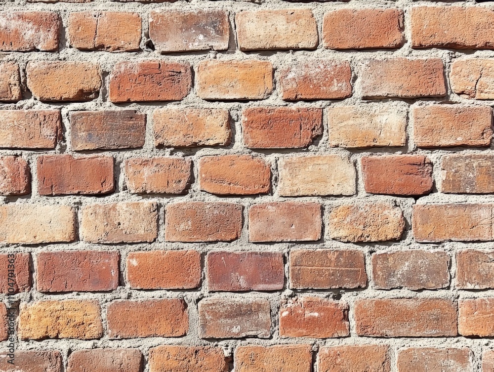 close-up of a textured brick wall with warm tones close-up of a textured brick wall with warm tones