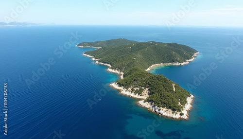  Island Paradise Aerial View of a Secluded Haven