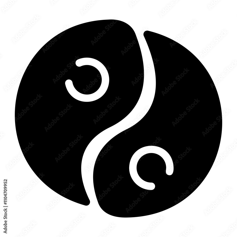 Obraz premium yin yang