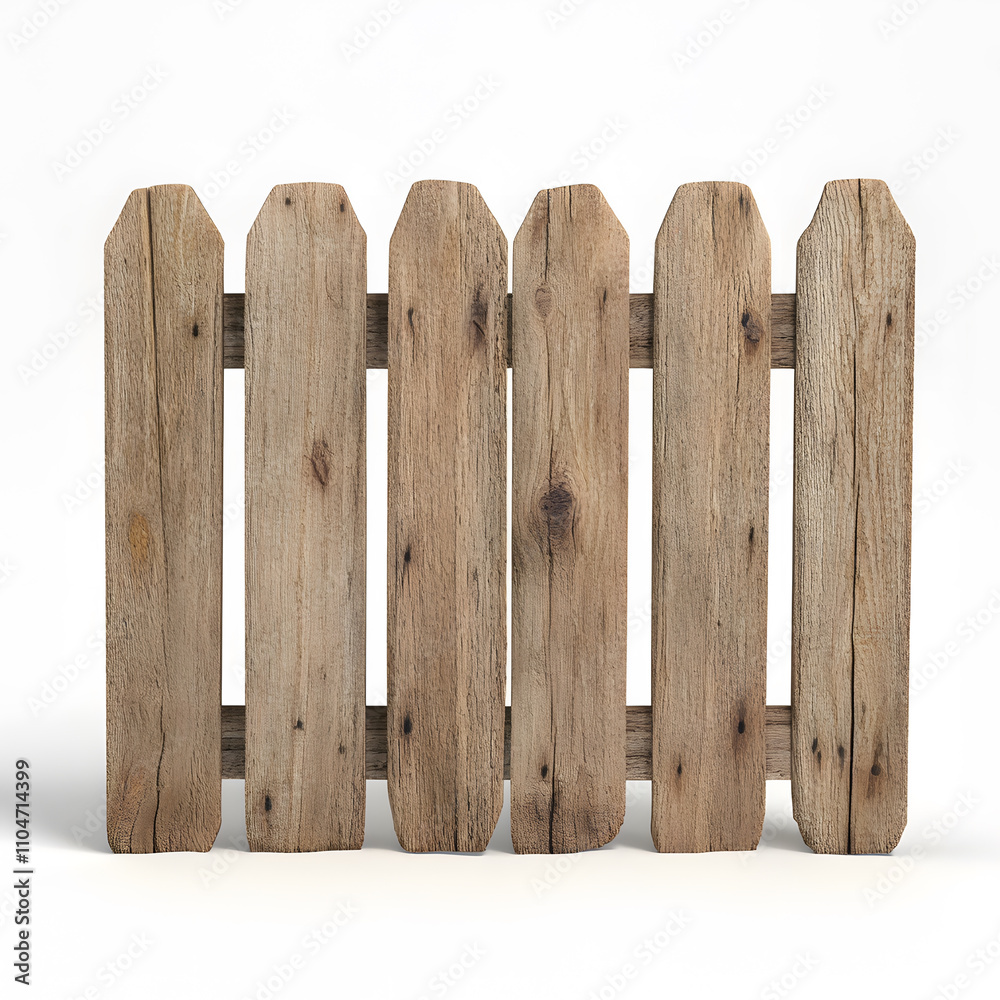 Weathered wooden fence segments create rustic and natural look, perfect for enhancing outdoor spaces or garden designs Weathered wooden fence segments create rustic and natural look, perfect for enhancing outdoor spaces or garden designs