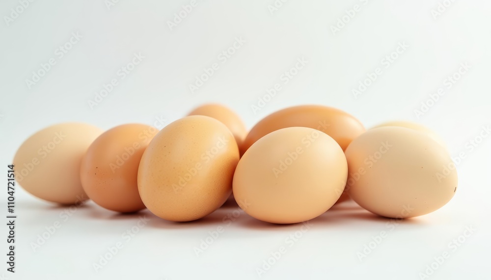 A dozen fresh eggs ready to crack open A dozen fresh eggs ready to crack open