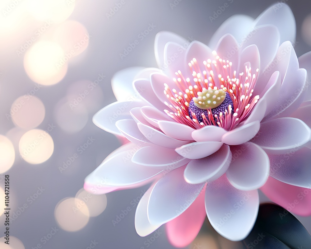 Blooming Pink Lotus Blooming Pink Lotus