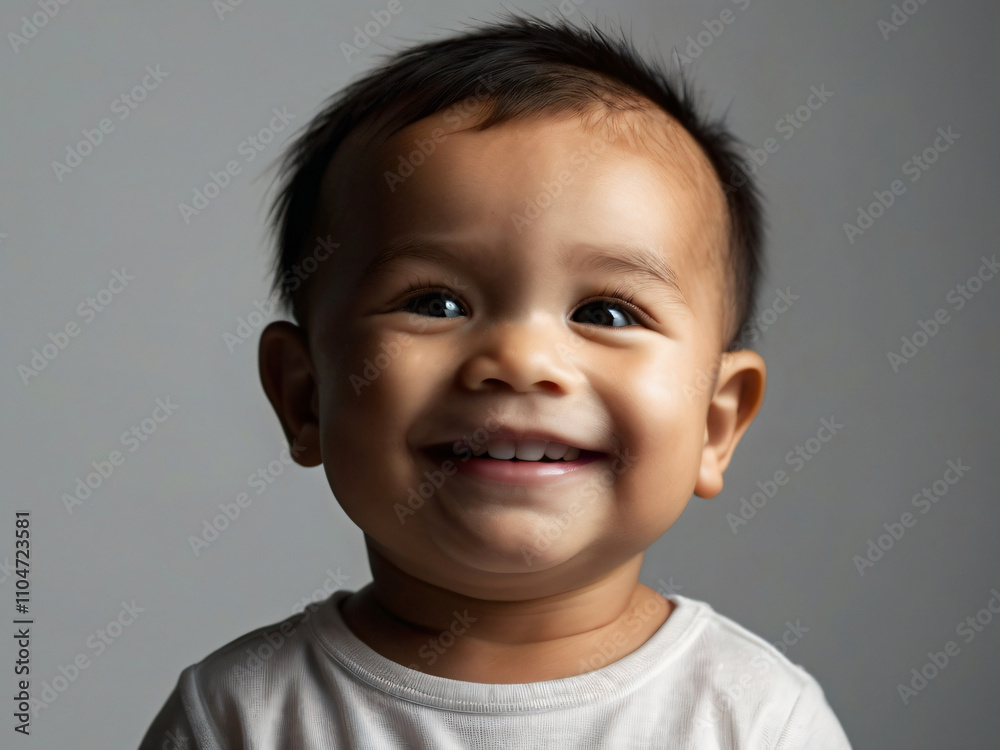 A baby radiating pure innocence and love. A baby radiating pure innocence and love.