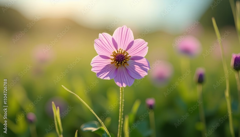  Blooming beauty in a field of dreams