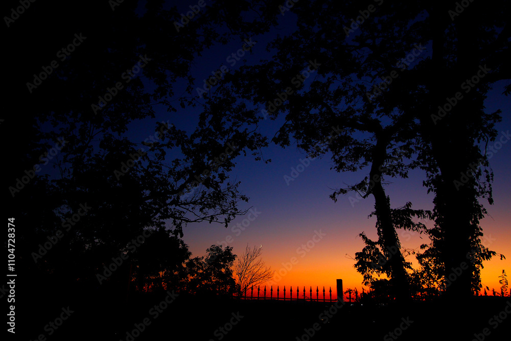 Sunset at Point Lookout, Missouri Sunset at Point Lookout, Missouri