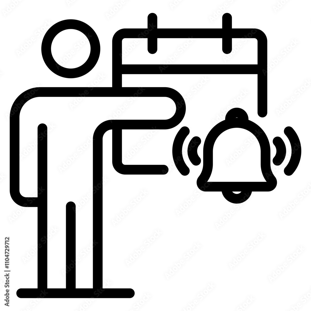 Obraz premium deadline icon