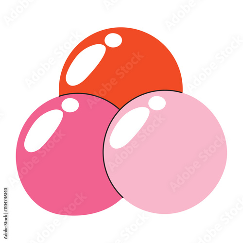 gum candy balls