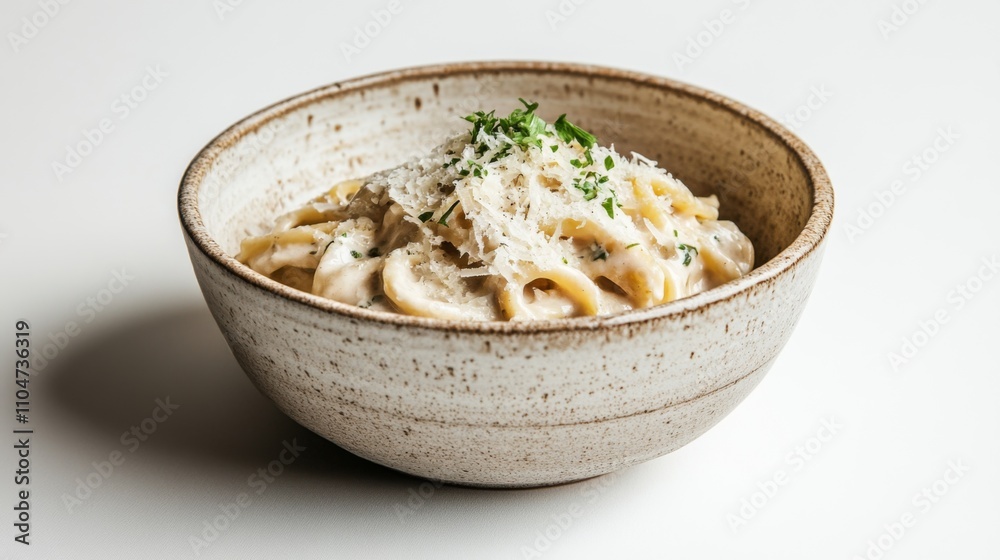 Creamy Fettuccine Alfredo with Parmesan and Fresh Herbs Creamy Fettuccine Alfredo with Parmesan and Fresh Herbs