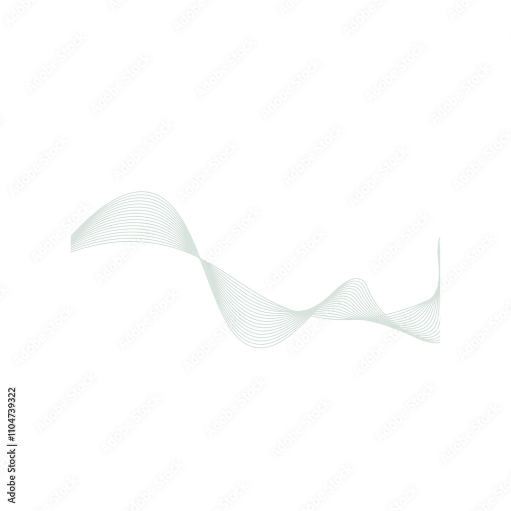 Wave Lines Decoration Wave Lines Decoration