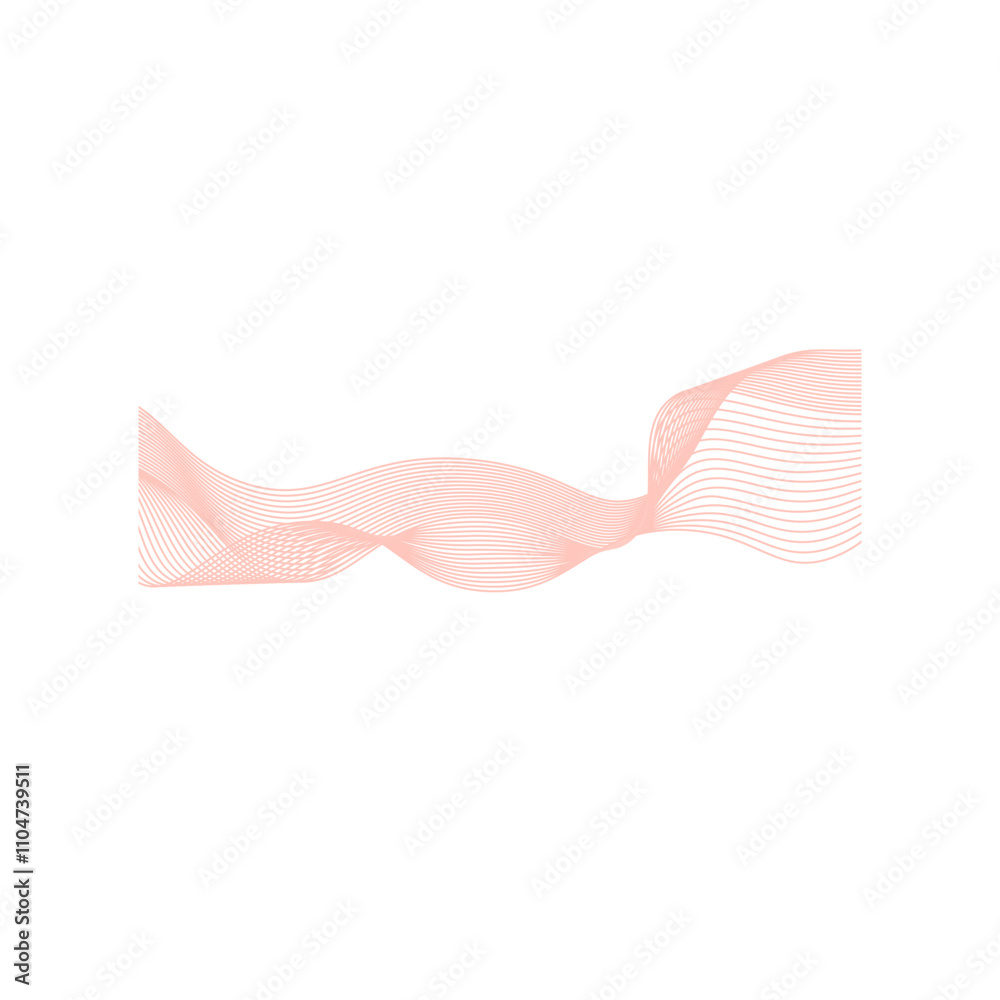 Wave Lines Decoration Wave Lines Decoration