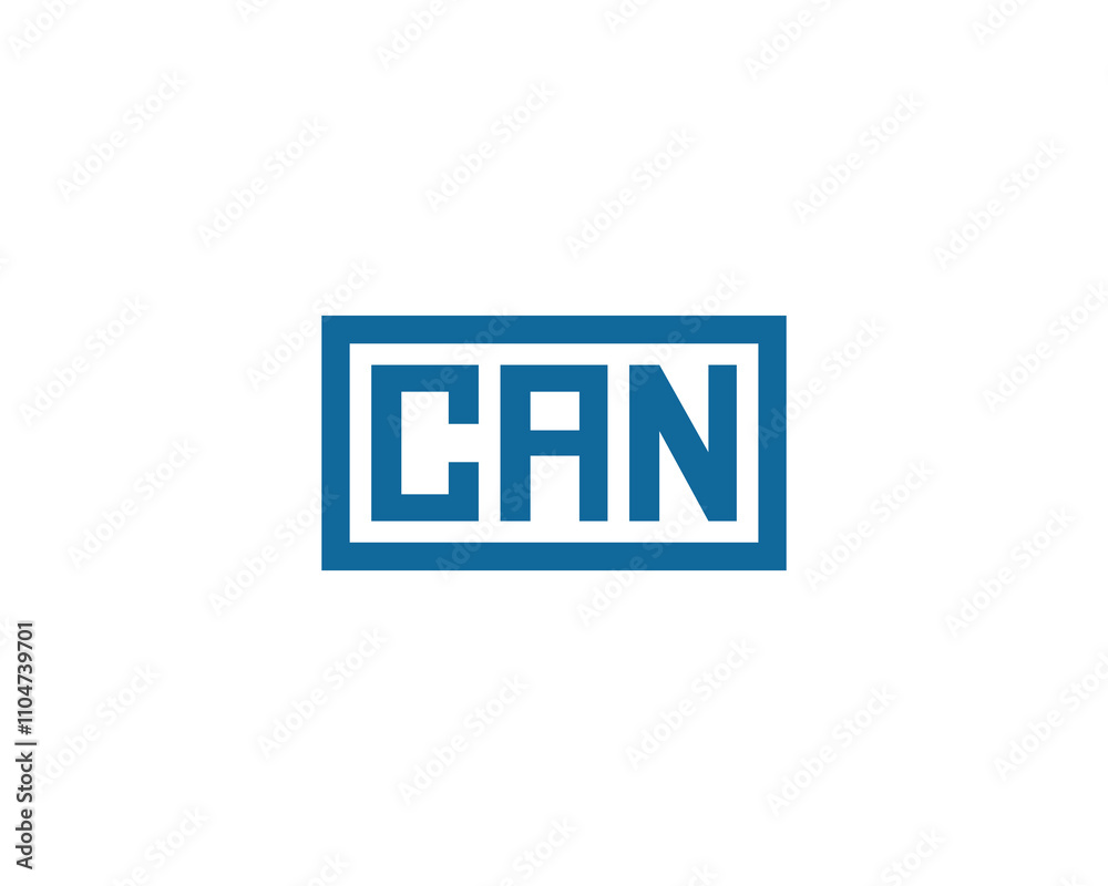 CAN Logo design vector template. CAN CAN Logo design vector template. CAN