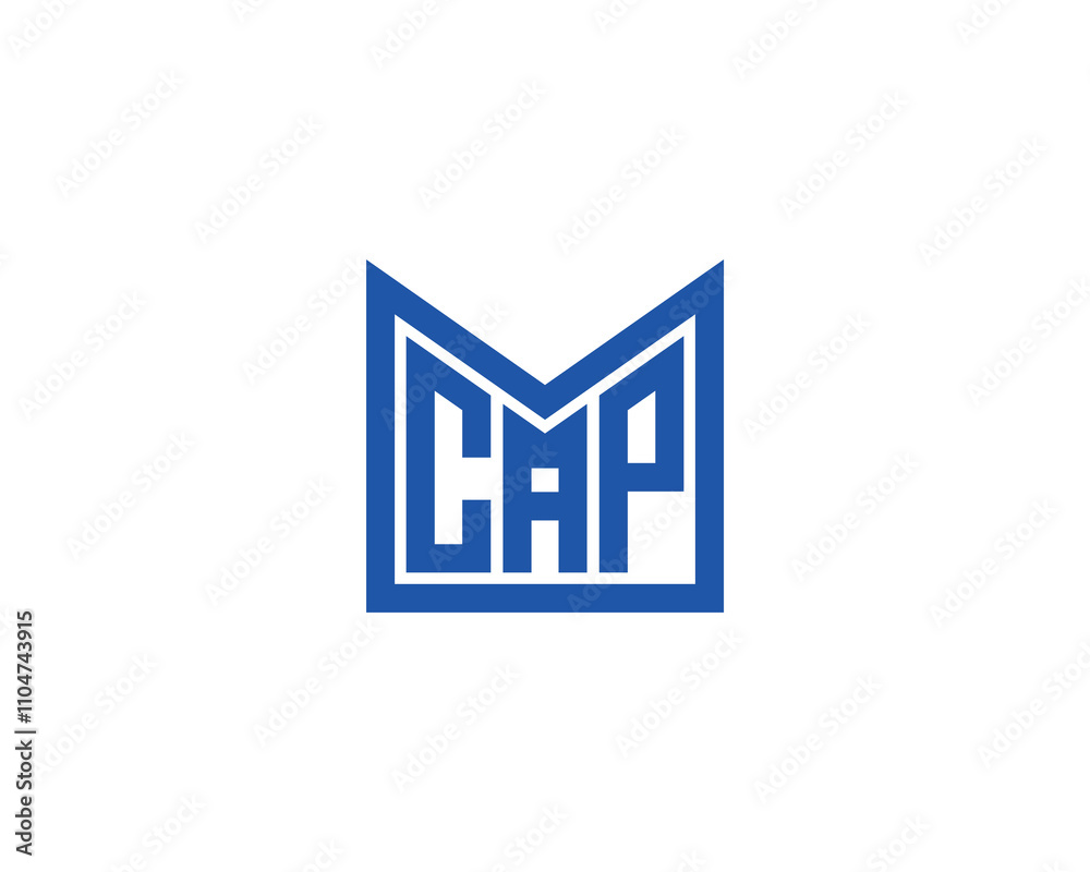 CAP logo design vector template. CAP CAP logo design vector template. CAP