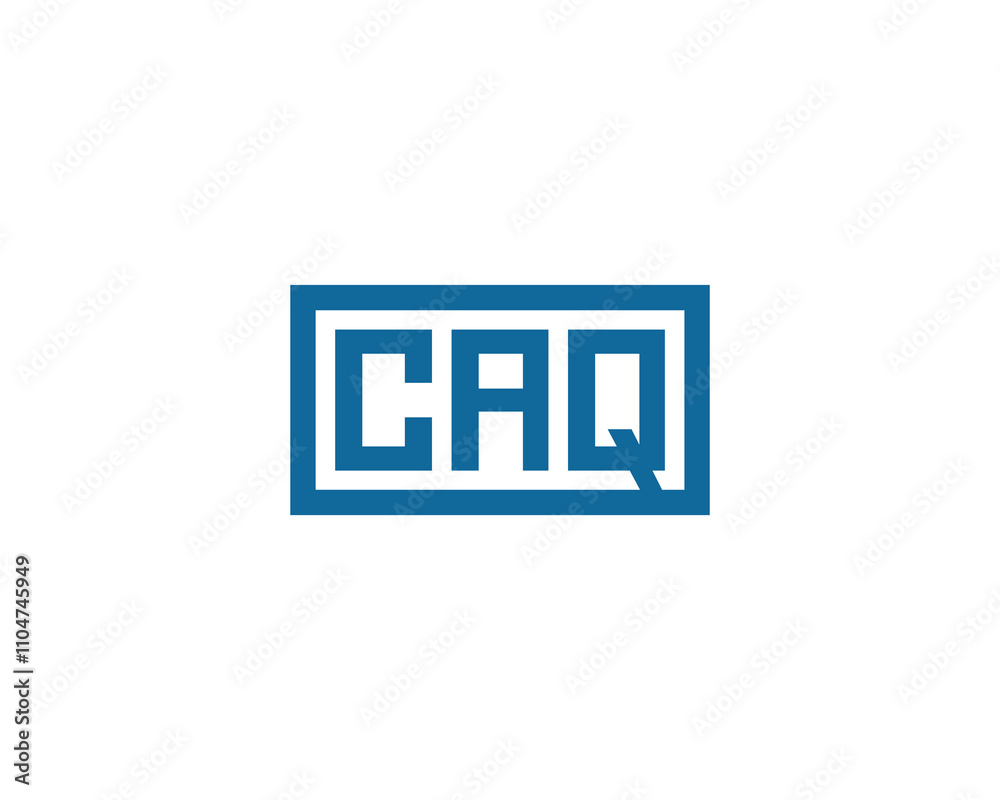 CAQ logo design vector template. CAQ CAQ logo design vector template. CAQ