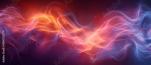 Fluid Gradient Holographic Liquid 3D Abstract Art Wallpaper