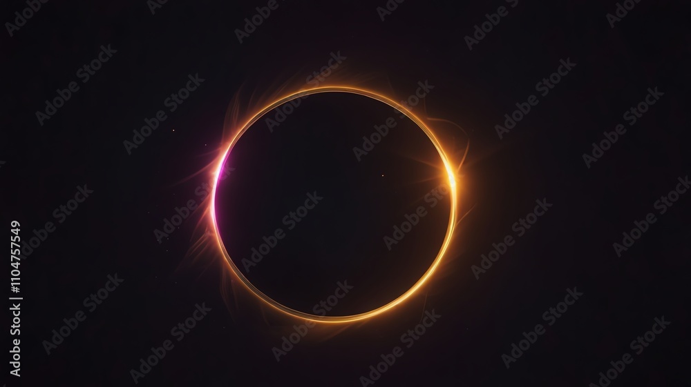 abstract glowing circle abstract glowing circle