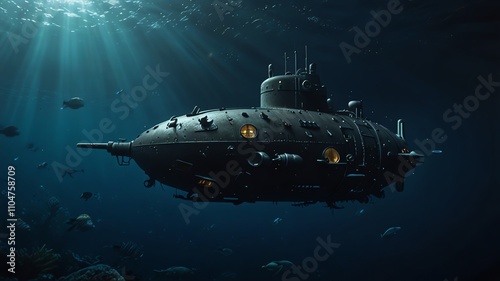 Wallpaper Mural underwater world war ii Torontodigital.ca