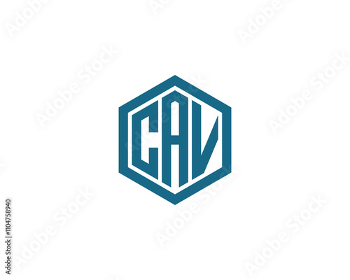 CAV logo design vector template. CAV