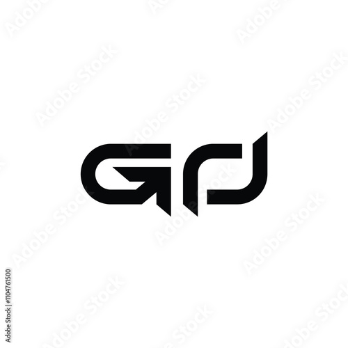 Free Download GO monogram logo design letter text name symbol monochrome logotype alphabet character simple logo - GFXLoad