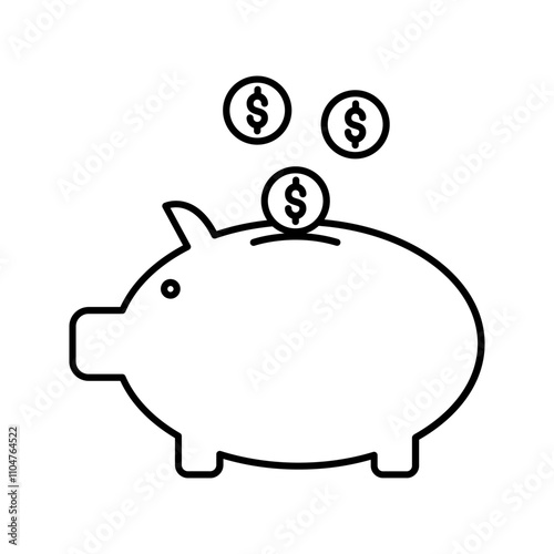 piggy bank icon,piggy bank money,piggy bank