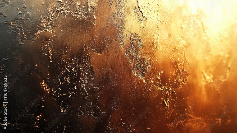 Abstract Golden and Black Textured Surface for Creative Design Use Abstract Golden and Black Textured Surface for Creative Design Use