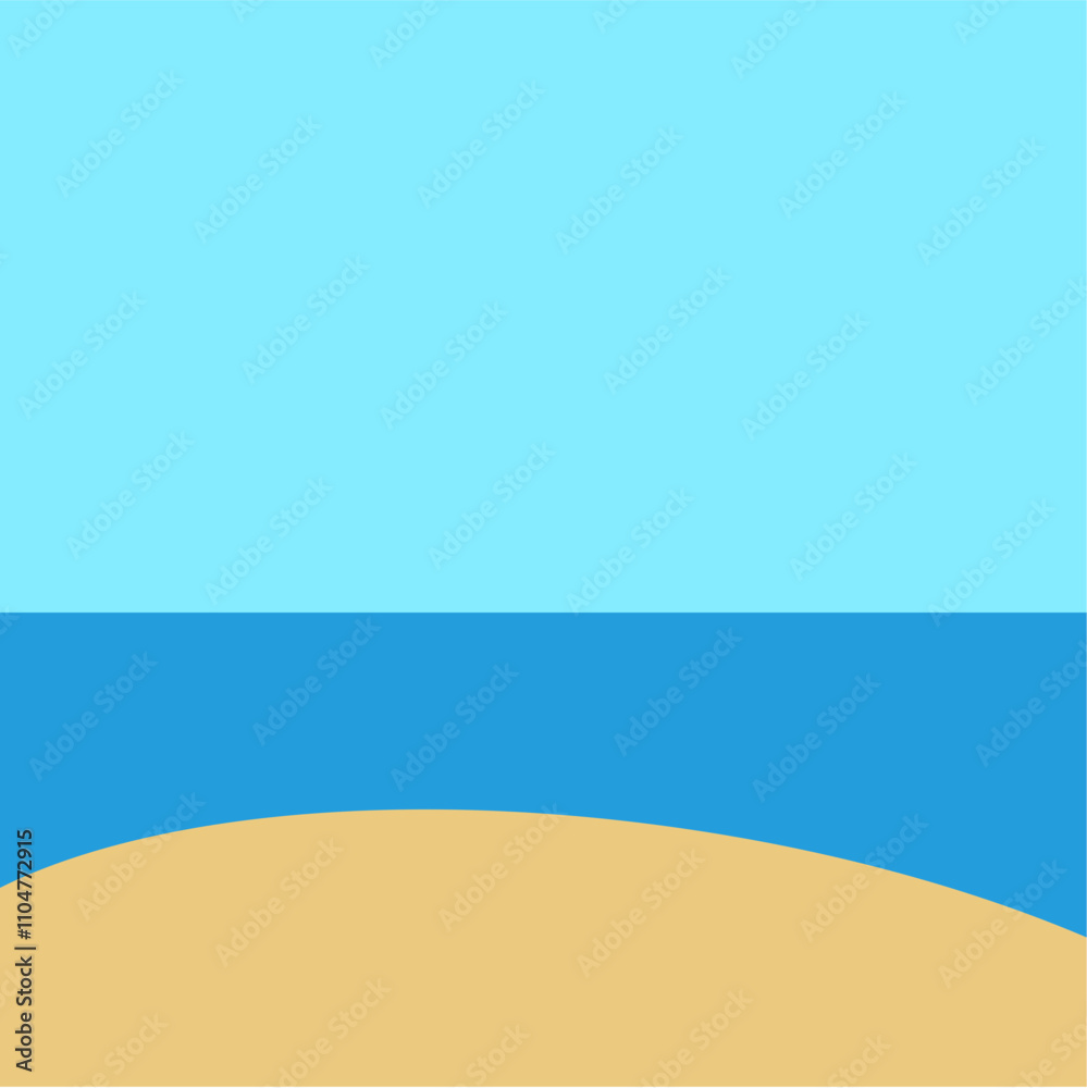 Obraz premium Beach sand vector