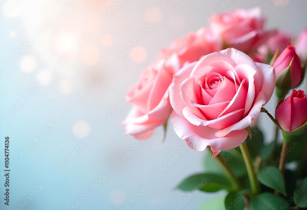 Obraz premium pink rose