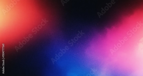 Wallpaper Mural Dark Grainy Gradient Background Blue Red Abstract Design for Banner Poster Cover Torontodigital.ca