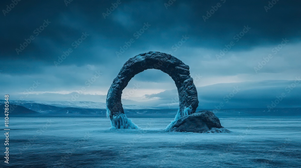 Fototapeta premium Frozen Archway