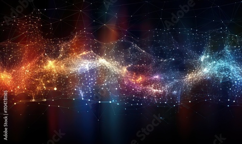 Abstract digital data background. Art can be used in the description of network abilities 