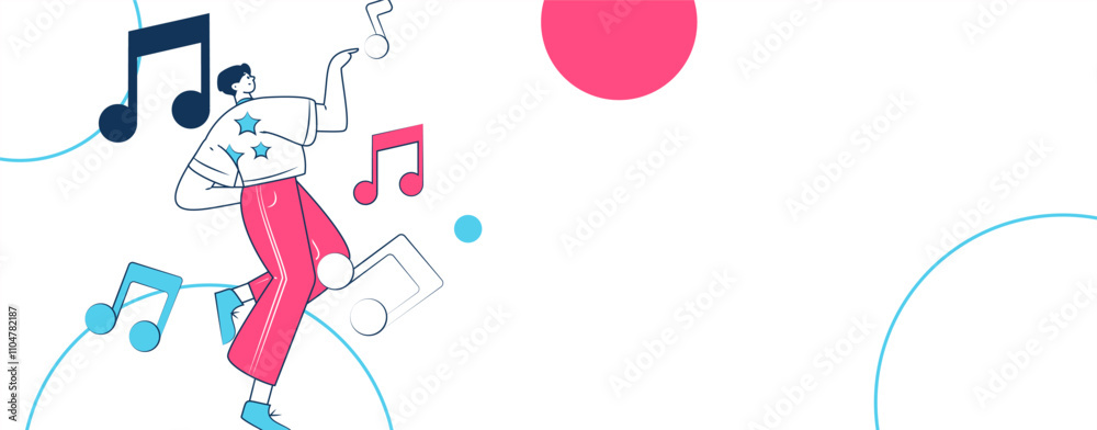Music characters scene flat vector concept operation illustration
Music characters scene flat vector concept operation illustration