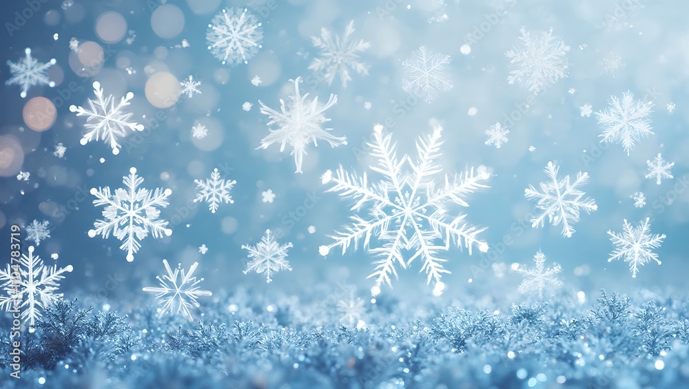 Captivating Snowfall Winter Wonderland Captivating Snowfall Winter Wonderland