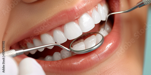 Dental hygiene and oral health care concept