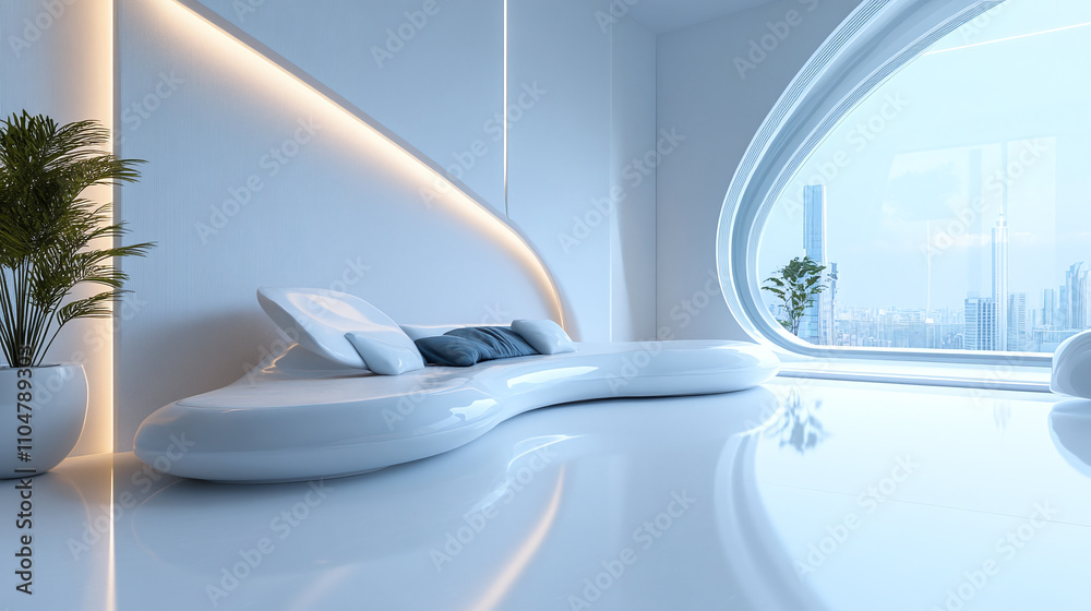 Sleek futuristic living room interior, innovative home design apartment, ultramodern sofa technology furniture illustration, elegant modern luxurious, sophisticated architectural minimalist. Sleek futuristic living room interior, innovative home design apartment, ultramodern sofa technology furniture illustration, elegant modern luxurious, sophisticated architectural minimalist.