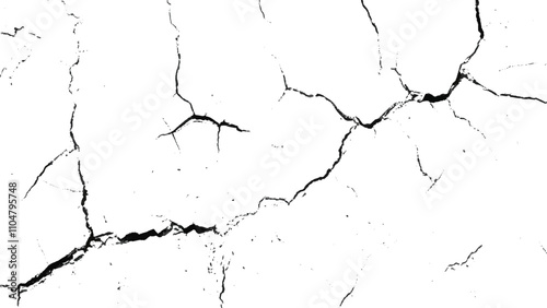 abstract Earth cracks grunge texture background.