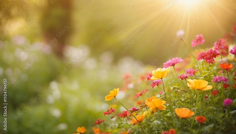 Wildflower field in vibrant colors with a bokeh effect background, ideal for nature-themed designs.abstract backgrounds, natural phenomenon, backgrounds, 8 Wildflower field in vibrant colors with a bokeh effect background, ideal for nature-themed designs.abstract backgrounds, natural phenomenon, backgrounds, 8