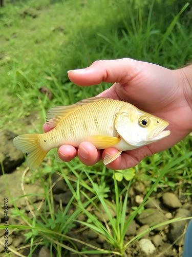 Common rudd (Scardinius erythrophthalmus). photo