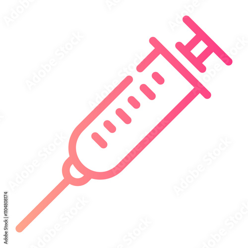 anesthesia Line Gradient Icon