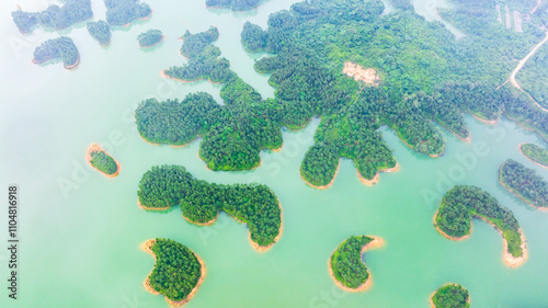 Qiandao Lake, Dalongdong Reservoir, Taishan, Jiangmen, Guangdong photo